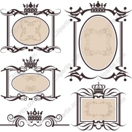 Royalty-Inspired Frames Set