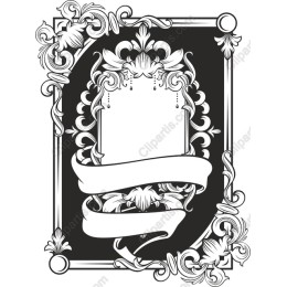 Elegant Vintage Decorative Frame
