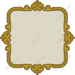 Exquisite Vintage Ornamented Frame