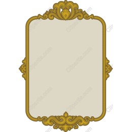 Ornate Gold Frame - Elegant Decorative