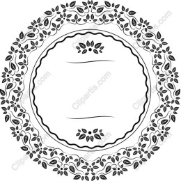 Elegant Floral Decorative Frame