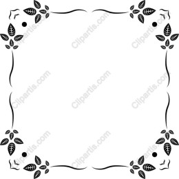 Elegant Leaf Frame