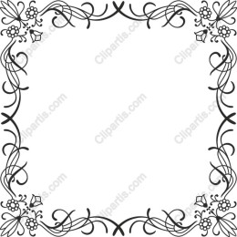 Elegant Floral Frame