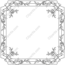 Floral Frame