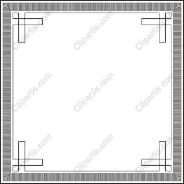 Elegant Geometric Border