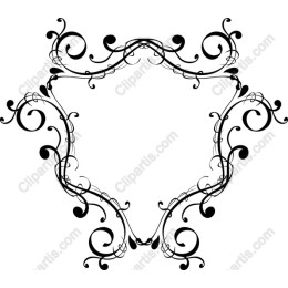 Elegant Decorative Floral Frame
