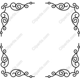 Ornate Corner Frame