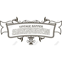 Elegant Vintage Banner
