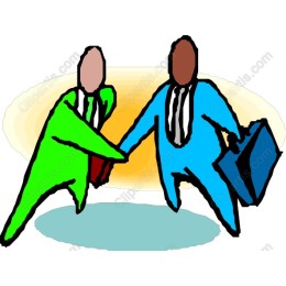 Vibrant Handshake