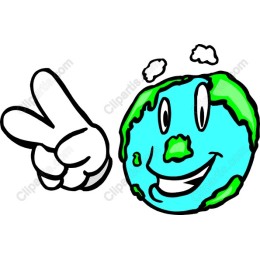 Cheerful Earth Character