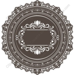Vintage Floral Frame
