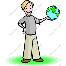 Cheerful Globe Holder