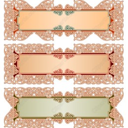 Elegant Ornamental Frame Collection