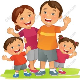 Cheerful Family