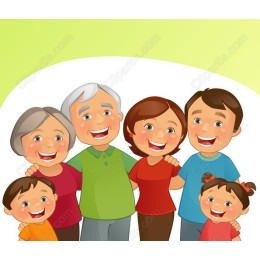 Cheerful Family Gathering