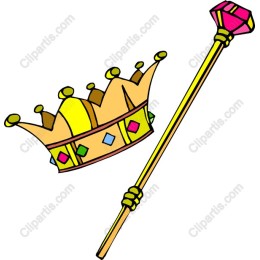 Regal Crown and Scepter