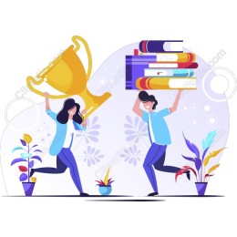 Vibrant Achievement Celebration