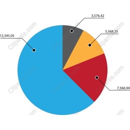 Vibrant Pie Chart
