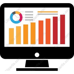 Modern Computer Screen Data Visualization
