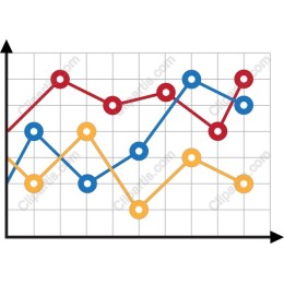 Vibrant Line Chart