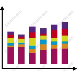Colorful Stacked Bar Chart