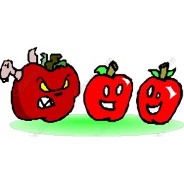 Playful Cartoon Tomato