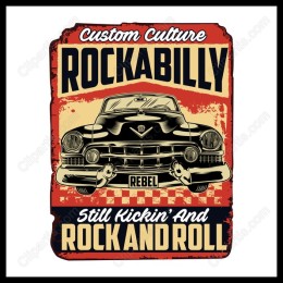 Rockabilly Rebel Vintage Car