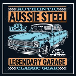 Authentic Aussie Steel Classic Car