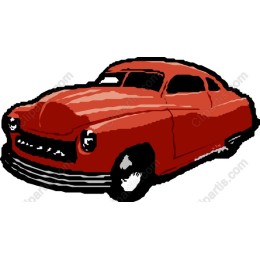 Vintage Red Car