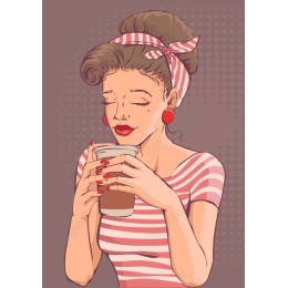 Retro Coffee Lover