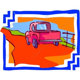 Classic Red Truck