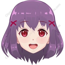 Joyful Purple Character