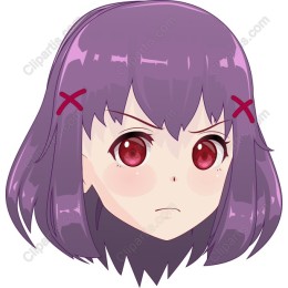 Purple-Haired Anime Girl