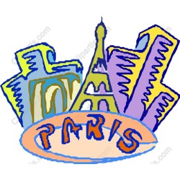 Colorful Parisian Cityscape