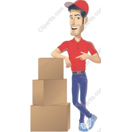 Friendly Delivery Man