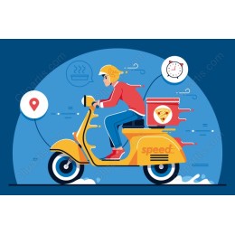 Speedy Delivery Scooter
