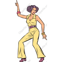 Retro 70s Disco Diva