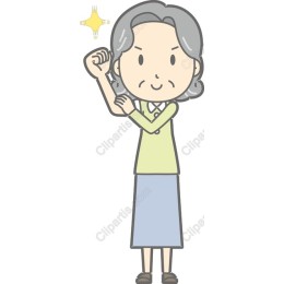 Empowered Elderly Woman