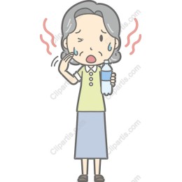 Hydration Awareness - Elderly Woman
