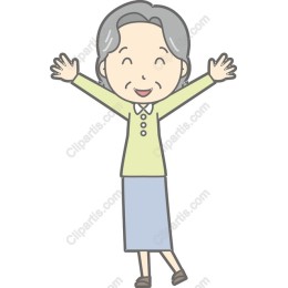 Bright & Cheerful Elderly Woman