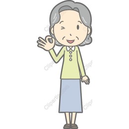 Heartwarming Elderly Woman