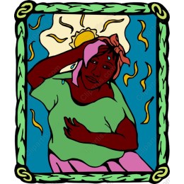 Empowering Woman with Sun