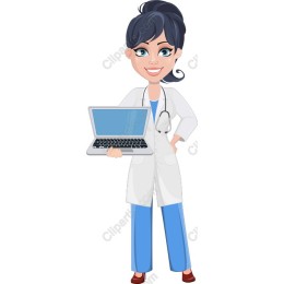 Cheerful Female Doctor