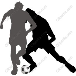  Soccer Players Clipart