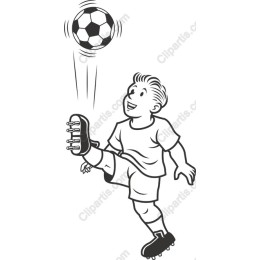 Playful Soccer Boy