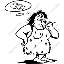 Charming Caveman Woman