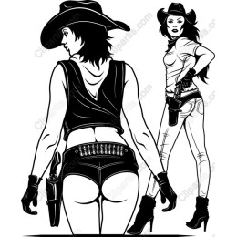 Fierce Cowgirl