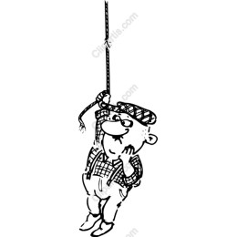 Whimsical Hanging Character