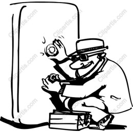 Cunning Criminal Unlocking Safe