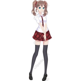 Playful School Girl